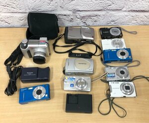 [ junk ]OLYMPUS CAMEDIA Panasonic LUMIX other digital camera 10 pcs set sale 240202SK010672