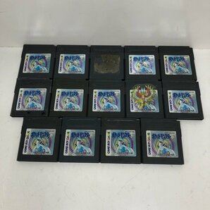 【ジャンク品】 任天堂 ゲームボーイ ゲームボーイカラー ポケモン 105本 セット 赤 青 緑 ピカチュウ 金 銀 クリスタル 240329SK750029の画像7