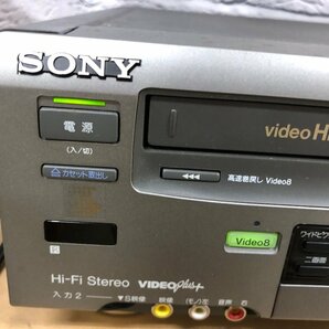 SONY WV-TW1 ソニー ビデオカセットレコーダー VHS Hi-Fi Hi8 240327SK280501の画像2