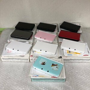 ジャンク品】任天堂 Nintendo ニンテンドー 3DSLL SPR-001 本体 10点セット 初期化済 箱有り 240308SK410239