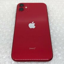 Apple iPhone11 64GB (PRODUCT)RED A2221 MHDD3J/A バッテリー最大容量83% au 利用制限◯ 240319SK250395_画像4