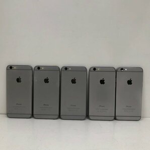 【ジャンク品】Apple iPhone 5点セット 64GB MG4F2J/A A1586 シルバー 利用制限 au docomo SoftBank〇 SIMフリー 240126SK230005の画像2