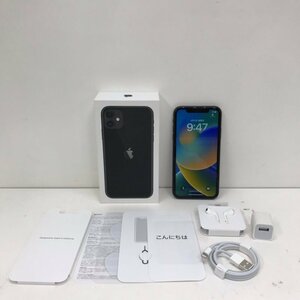 Apple iPhone 11 128GB MWM02J/A A2221 ブラック SIMフリー 最大容量84% 240402SK151097