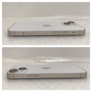 【ジャンク品】Apple iPhone 13 mini 128GB MLJE3J/A A2626 スターライト docomo 利用制限△ 最大容量 84% 画面割れ 240401SK430188の画像5