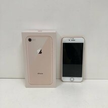 【ジャンク品】Apple アップル iPhone 8 64GB MQ7A2J/A A1906 ゴールド au 〇 231130SK271076_画像1