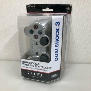 SONY ソニー PS3 アナログコントローラ DUAL SHOCK サテンシルバー CECHZC2J 211028SK080619