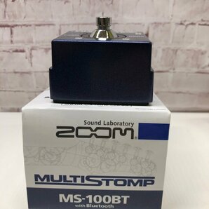 ZOOM MS-100BT MULTI STOMP ズーム マルチストンプ マルチエフェクター 240326SK290012の画像9