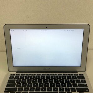 【ジャンク】Apple MacBook Air 11inch Mid 2013 MD711J/A BigSur/Core i5 1.3GHz/4GB/128GB/A1465 240229SK100017の画像3