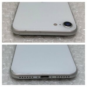 【ジャンク品】Apple アップル iPhone SE 第2世代 ホワイト 64GB A2296 MHGQ3J/A docomo △ バッテリー最大容量87% 240322SK060629の画像3