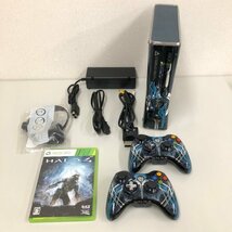 Microsoft Xbox 360 S 320GB Halo 4 リミテッド エディション 限定モデル 本体 コントローラー2個付き 240328SK280757_画像2