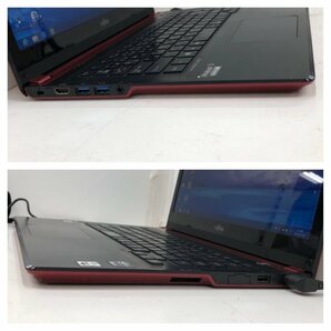 FUJITSU FMVU55KR Windows8 Core i3-3227U CPU 1.90GHz 4GB HDD 500GB SSD 24GB 13インチ レッド ノートパソコン 240319SK410006の画像4