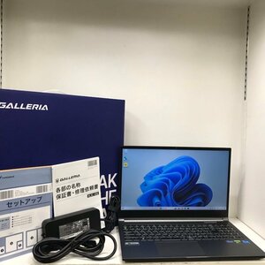 GALLERIA RL5C-G50 Windows11 Core i5 11400H 2.70GHz 16TB GeForce GTX1650 4GB SSD 512GB ゲーミングパソコン 240326SK320332