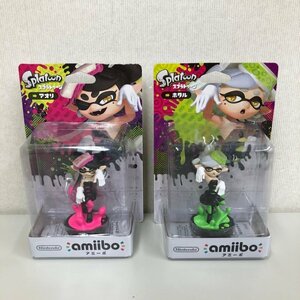 【未開封 2点セット】ニンテンドー amiibo アミーボ スプラトゥーン アオリ ホタル シオカラーズ 231023SK250438