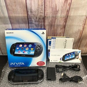 PlayStation Vita PSVita本体 PCH-1100 クリスタル・ブラック 240416SK370034