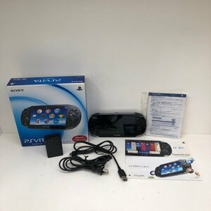 SONY PlayStation Vita PS Vita PCH-1100 クリスタルブラック docomo 利用制限◯ メモリーカードなし 240416SK370021