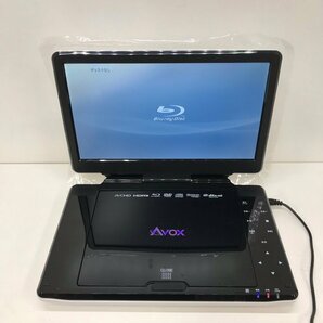 AVOX アボックス ポータブルブルーレイディスクプレーヤー APBD-1030HW ホワイト 240411SK440223の画像2