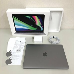 Apple MacBook Pro 13inch M1 2020 MYD82J/A BTO Ventura/8コアCPU/8コアGPU/16GB/256GB/スペースグレイ/A2338 230721SK280014の画像1