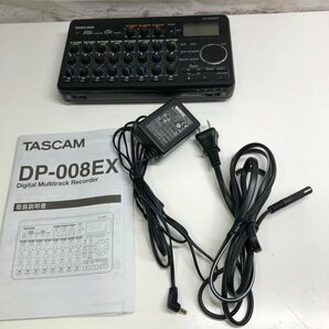 ジャンク 通電OK 動作未確認 TASCAM DIGITAL POCKETSTUDIO 8トラック タスカム マルチトラックレコーダー DP-008EX 240418SK750156の画像1