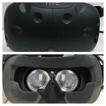【ジャンク品】HTC VIVE VR ヘッドマウント リンクボックス ベースステーションセット 2PU6100 動作未確認 240412SK130701_画像2
