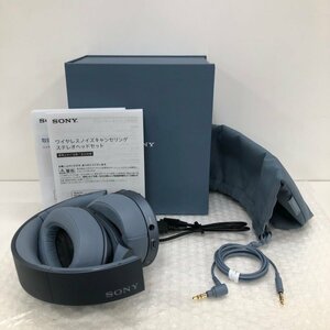 SONY ソニー ワイヤレスノイズキャンセリングヘッドホン WH-H900N ムーンリットブルー 240418SK430484