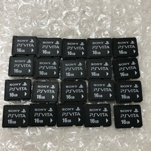 【ジャンク品】SONY ソニー PS vita メモリーカード 16GB 20枚 まとめ 240418SK750145