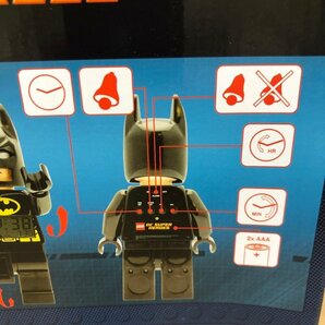 【未開封品】LEGO DC SUPER HEROES BATMAN 目覚まし時計 レゴ スーパーヒーローズ バットマン 240405SK010015の画像6