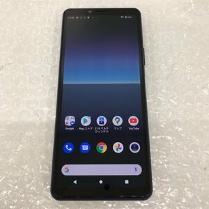 SONY ソニー Xperia 10II XQ-AU52 128GB ブルー SIMフリー 240315SK300467