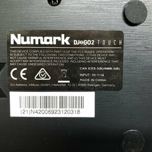 通電OK 動作未確認 Numark/ヌマーク DJ2GO2 Touch DJコントローラー 240418SK500184の画像4