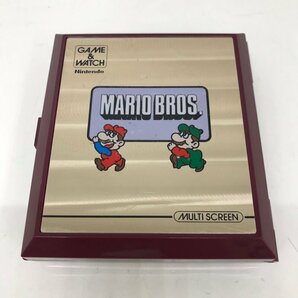 任天堂 ゲーム&ウォッチ マルチスクリーン マリオブラザーズ MW-56 NINTENDO GAME&WATCH MARIO BROS. 240415SK280415の画像2