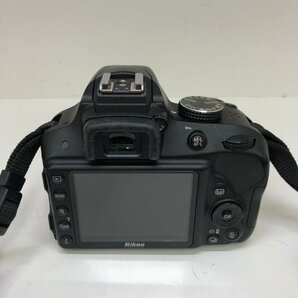 Nikon ニコン 一眼レフカメラ D3300 AF-S DX NIKKOR 18-55mm 1:3.5-5.6 G VR Ⅱ 240328SK190867の画像4