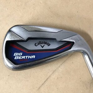 ジャンク Callaway BIG BERTHA BETA キャロウェイ IS 4~9+P AIR SPEEDER SR 7本セット 240417SK281135の画像3