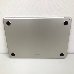 Apple MacBook Air M2 2022 MLY13J/A Sonoma/8コアCPU/8コアGPU/8GB/256GB/スターライト/A2681 240416SK320731の画像7