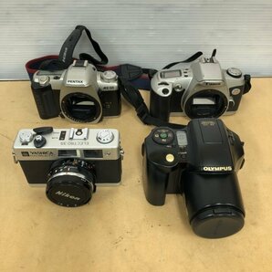 【ジャンク品】 フィルムカメラ レンズ カメラ用品 まとめ売り 約〇〇kg /NIKON F80/CANON EOS RT/OLYMPUS105R 他 多数 240326SK120522の画像3