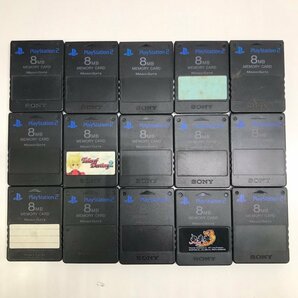 【ジャンク品】SONY Playstation2 プレステ2 メモリーカード 50個セット 240319SK130571の画像3