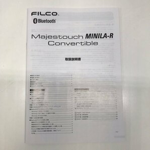 FILCO Majestouch MINILA-R Convertible 静音 赤軸 240129SK120119の画像10