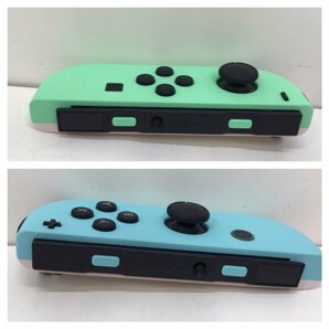 【ジャンク品】Nintendo switch ニンテンドースイッチ ジョイコン 計2点 HAC-015/HAC-016 Joy-Con あつまれ どうぶつの森 240419SK380386の画像5