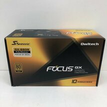 【ジャンク品】Seasonic FOCUS GX-650 SSR-650FX 650W 80PLUS GOLD フルプラグイン ATX電源 動作未確認 240423SK130602_画像1