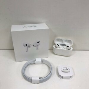 Apple AirPods Pro 第1世代 エアポッズプロ ワイヤレスイヤホン MLWK3J/A A2083 A2084 2190 240422SK260167