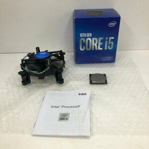 【ジャンク品】Intel インテル CPU Core i5-10400 SRH3C 2.90GHz 240425SK290008