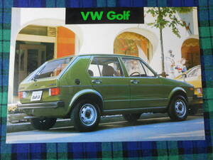 VOLKSWAGEN first generation 17 GOLF LS / Volkswagen Golf / 17FH type / Showa era 50 year / Showa Retro 