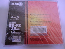 送料無料　保管品　未開封　HI-DISC　録画用 BD-RE 25GB 1-2倍速　 6枚_画像3