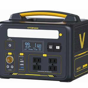 VTOMAN JUMP600ポータブル電源 大容量640Wh/200000mAh