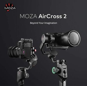  MOZA カメラ用ジンバル AirCross 2 ブラック ペイロード3.2kg 12時間使用可能 アルカスイス規格 三脚付属 