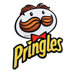 転写 ステッカー 車 カッティングステッカー シール シート デカール Pringles プリングルズ チップス お菓子 バイク 装飾 luk345