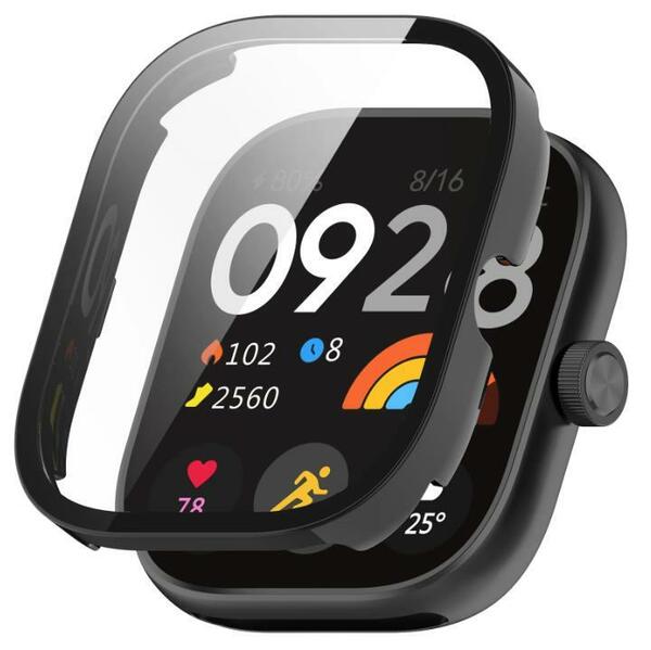 Xiaomi Redmi Watch 4 ガラス 保護 ケース ブラック 防水 カバー フィルム ケース 交換ケース 保護ケース ハードケース カバー watch4