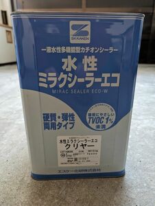 未使用 水性ミラクシーラーエコ クリヤー