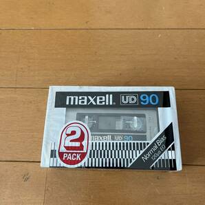 未開封 マクセル カセットテープ  maxell UD90 ２SETの画像1