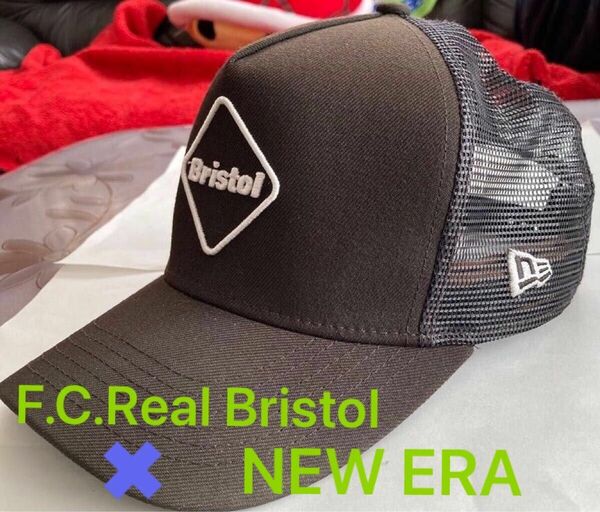 F.C.Real Bristol NEW ERA メッシュキャップ