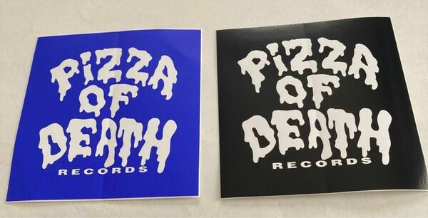 pizza of death ピザオブデス　ステッカー2枚セット