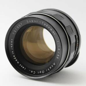 【1円スタート】Pentax Super-Takumar 55mm F1.8 前期型 ペンタックス スーパータクマー 単焦点 MF レンズ ゴーストフレア #BT24012の画像1